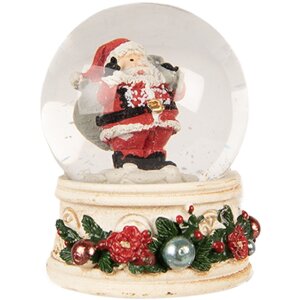 Clayre & Eef 66405 Globo de Nieve Papá Noel...
