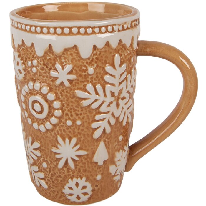 Clayre & Eef 6CEMU0204 Taza 14x10x15 cm 575 ml Cerámica