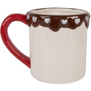 Clayre & Eef 6CEMU0206 Taza 14x10x10 cm 375 ml Cerámica