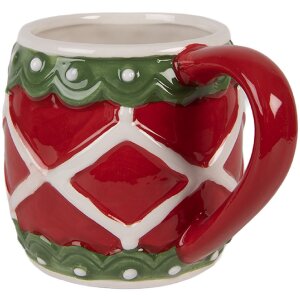 Clayre & Eef Taza 13x10x9 cm 375 ml Cerámica