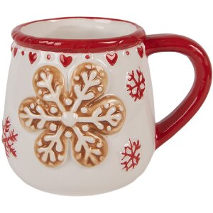 Clayre & Eef Taza 13x10x10 cm 375 ml Cerámica