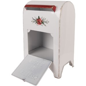 Clayre & Eef 6Y5914 Buzón 20x14x30 cm blanco...