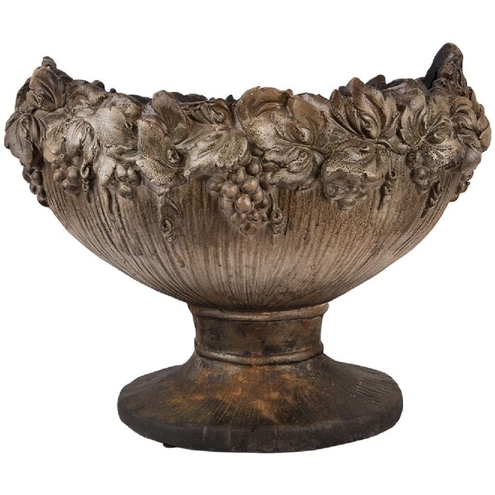 Clayre & Eef 5MG0097 Decoración Maceta 54x34x43 cm Marrón Beige