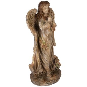 Clayre & Eef Decoración Ángel 38x27x79 cm 5MG0098