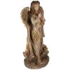 Clayre & Eef Decoración Ángel 38x27x79 cm 5MG0098