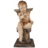 Clayre & Eef 5MG0099 Decoración Ángel 30x30x60 cm Beige
