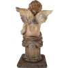 Clayre & Eef 5MG0099 Decoración Ángel 30x30x60 cm Beige