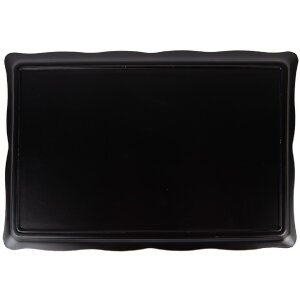 Clayre & Eef 66397 Bandeja 31x22x2 cm Marrón Rojo