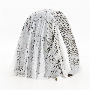 Red de camuflaje 3D Buteo Photo Gear Camo Schnee 2,4x3 m