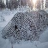 Red de camuflaje 3D Buteo Photo Gear Camo Schnee 2,4x3 m
