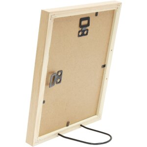 Marco de fotos de madera Deknudt S243H1 Natur 10x15 cm