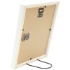 Marco de fotos de madera Deknudt S243K1-10x15 cm blanco