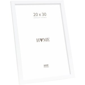 Marco de fotos de madera Deknudt S243D Blanco 20x30 cm