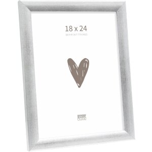 Marco de fotos Deknudt S54SD3 18x24 cm Plata