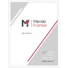 Marco de fotos de madera MendeFrames H011 Blanco 30x40 cm con vidrio normal
