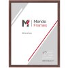MendeFrames H007 Marco de Fotos Nogal con Borde Dorado – Varias Medidas