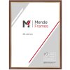MendeFrames H007 Marco de Fotos Nogal con Borde Dorado – Varias Medidas