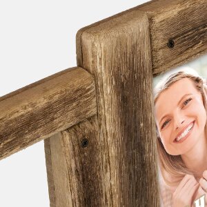 Galería de Fotos Lerici – Marco de Fotos Familiar para 3 Fotos Marrón 53x46cm