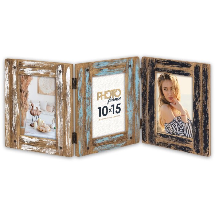 Marco de fotos ZEP Nyon para 3 Fotos 10x15 cm