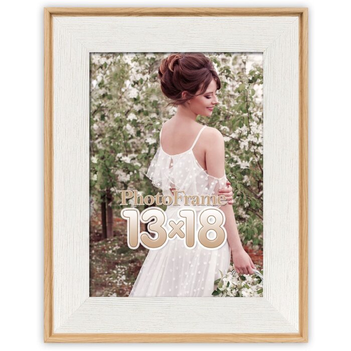 Marco de fotos SIENA de PS 10x15 cm Blanco