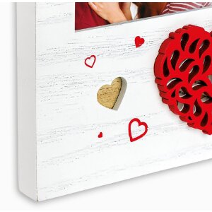 Marco de fotos Paula 10x15 cm Corazones WH2646