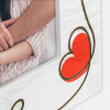 Marco de fotos de madera Zoe 10x15 cm Corazones WH4846