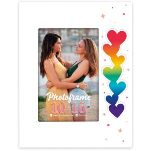 Marco de fotos de madera ZEP Alexia 10x15 cm WH2346