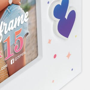 Marco de fotos de madera ZEP Alexia 10x15 cm WH2346