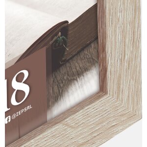 Marco de fotos ZEP TR446C RENTON 10x15 cm Eiche clara