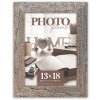 Marco de fotos de madera RENTON 13x18 cm en tono envejecido gris