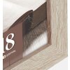Marco de fotos de madera RENTON 13x18 cm Eiche hell