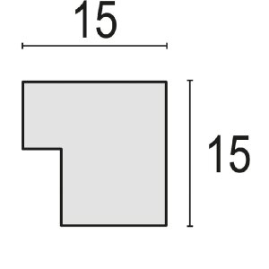 Marco de fotos de madera ZEP Halle 30x40 cm marrón