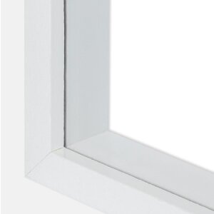 Marco de fotos ZEP Alice blanco 30x30 cm con paspartú 20x20 cm