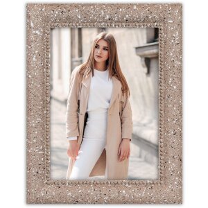 Marco de fotos ZEP Pollock marrón 10x15 cm