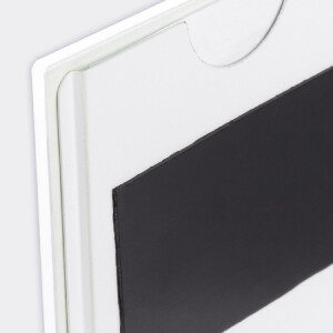 Marco de fotos magnético de acrílico ZEP TZ46W 10x15 cm Blanco