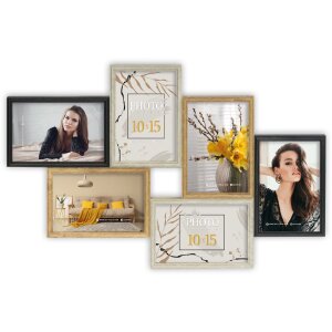 Marco de fotos ZEP Galerie Tirana 6 Fotos 10x15 cm BM996