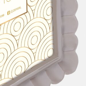 Marco de fotos HERVE G de resina ZEP 13x18 cm Taupe