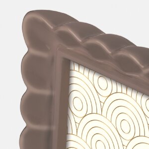 Marco de fotos HERVE B de ZEP en resina marrón 15x20 cm