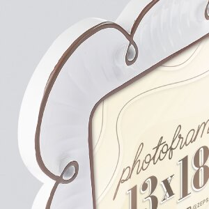 Marco de fotos ZEP Nuvola 10x15 cm cristal transparente con soporte AC946W