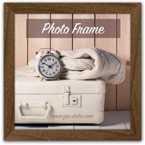 Marco de fotos de madera Nelson 40x50 cm marrón medio