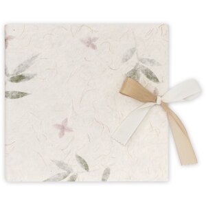 Álbum fotográfico ZEP Meryl VIII 23x23 cm GH908 con papel de arroz y cinta decorativa