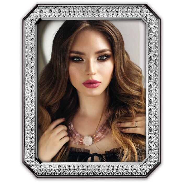 Marco de fotos ZEP Lucca 10x15 cm plata brillante B42446