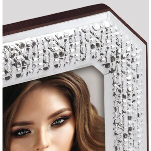 Marco de fotos ZEP Lucca 10x15 cm plata brillante B42446