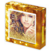 Marco de fotos ZEP RB503 Glitter Shake Frame Dorado 10x10 cm