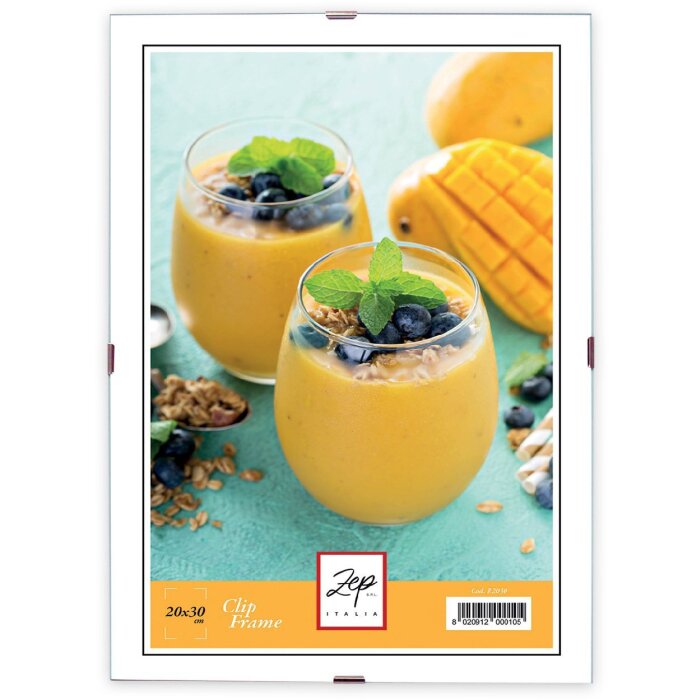 Marco de fotos ZEP Cliprahmen con vidrio transparente 29,7x42 cm DIN A3