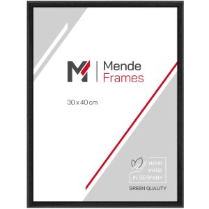 MendeFrames H011 Marco de Fotos Madera Maciza muchas Größen muchos Colores Cristal Seleccionable