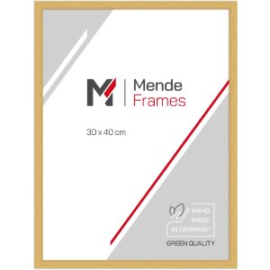 MendeFrames H011 Marco de Fotos Madera Maciza muchas Größen muchos Colores Cristal Seleccionable