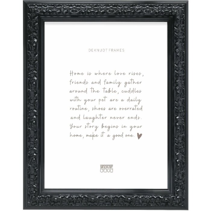 Marco de fotos Deknudt S996K2 40x50 cm Negro
