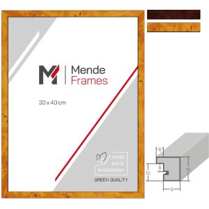 Marco de fotos de madera MendeFrames H14B –...