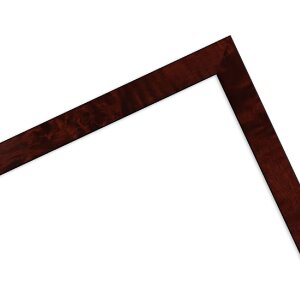 Marco de fotos de madera MendeFrames H14B – Decoración de raíz (claro u oscuro) 15mm hasta 40x50 cm